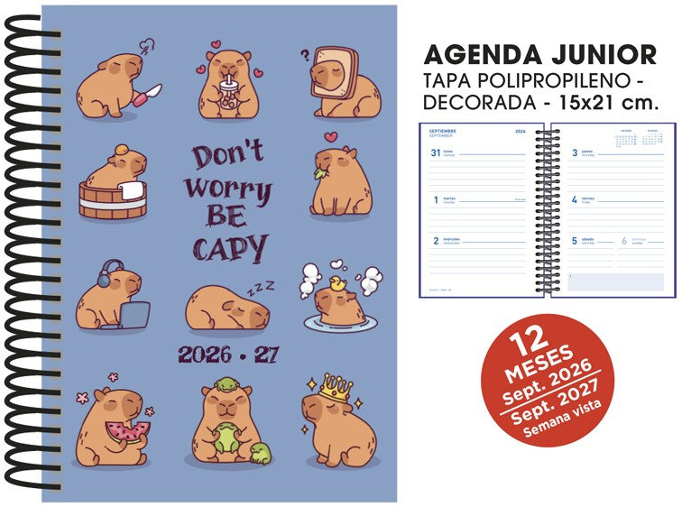 Agenda escolar Senfort